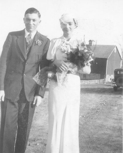 1936 Andrew Miller and Lucille_Herb's wedding