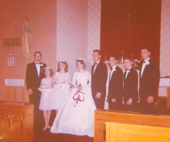 1964_Al_Donna_wedding_party